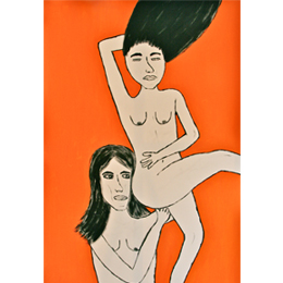 Flying women, Anna Benson