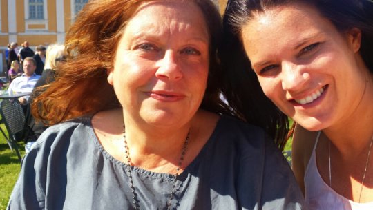 Annika Bladh och Anna Benson Steninge Slott Conoisseur mingel