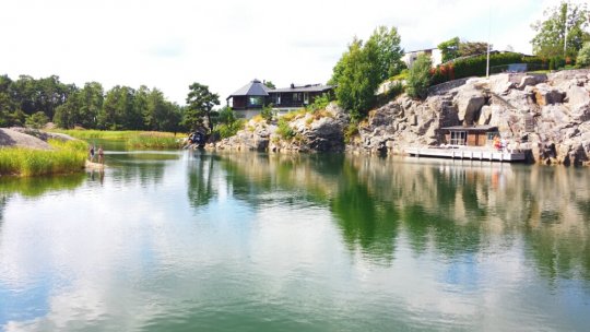 Bad i Solsidan, Saltsjöbaden