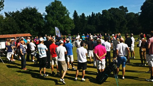 Hjärnslaget 2013 till förmån för Alzheimerfonden på Täby Golfklubb